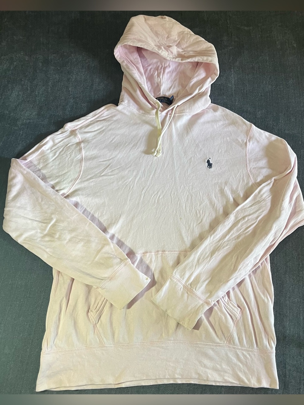 Polo Ralph Lauren pullover hoodie pink men’s size medium